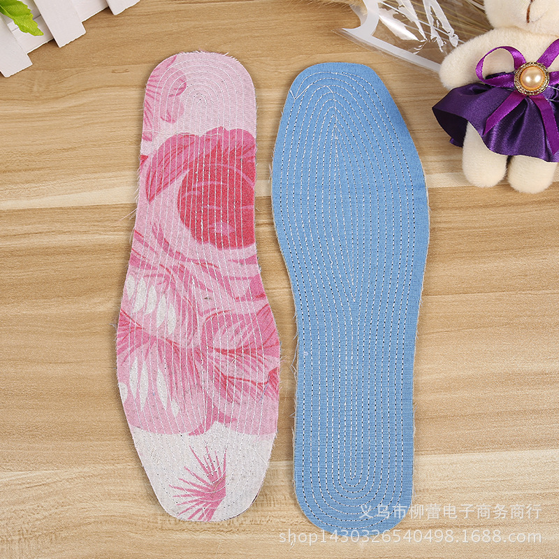 Wholesale thousand-layer fabric insoles, nine-layer pure cotton fabric sweat-absorbing bestsellers, factory direct sales Specification image