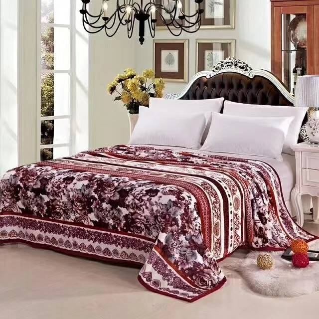 Fallai Velvet Islamic Style Thin Blanket