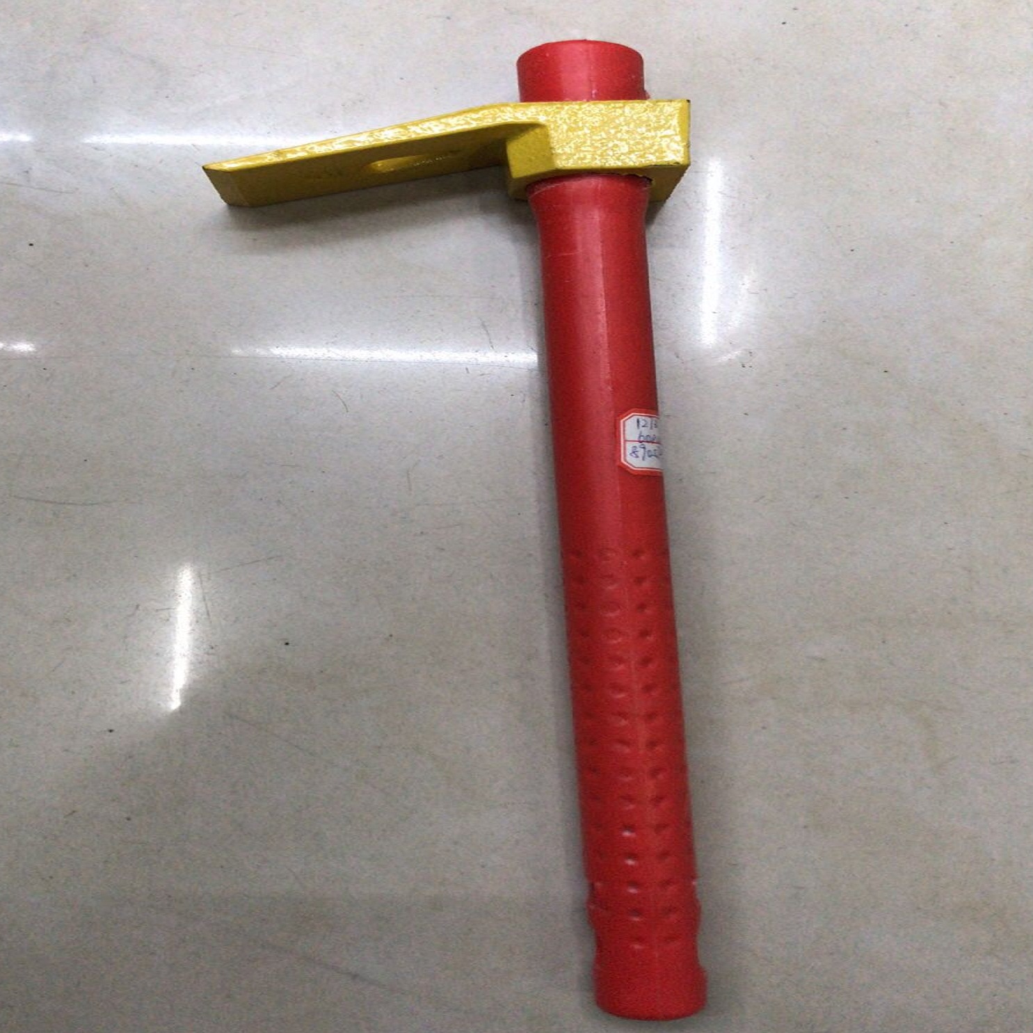 Manufacturers Direct Red Handle Adz Hoe Adz Planing Tile Tools Planing Axe Wall Building Tools