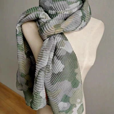 Camouflage Printed Pattern Scarf Shawl Scarf Dual Purpose Long