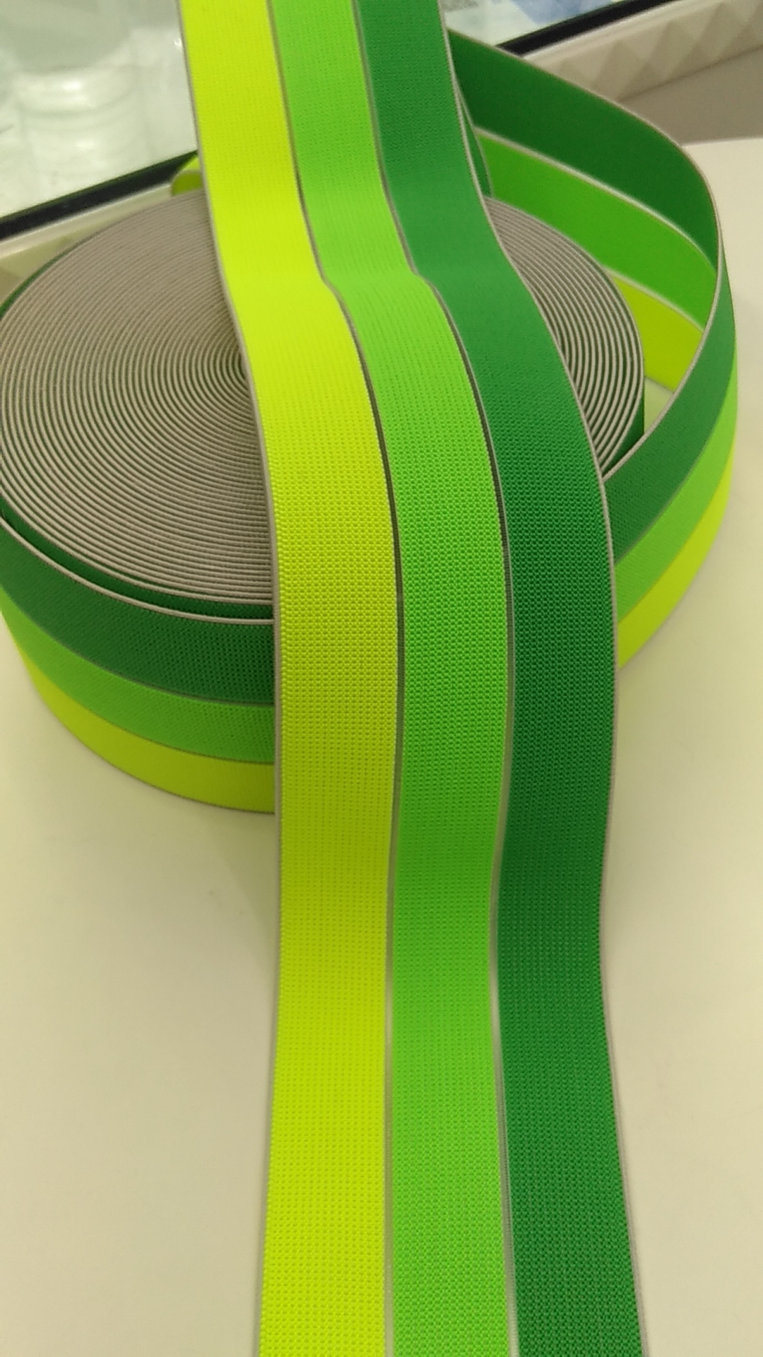 Direct sales from the manufacturer of polypropylene colored backpack straps imitating nylon webbing details Picture