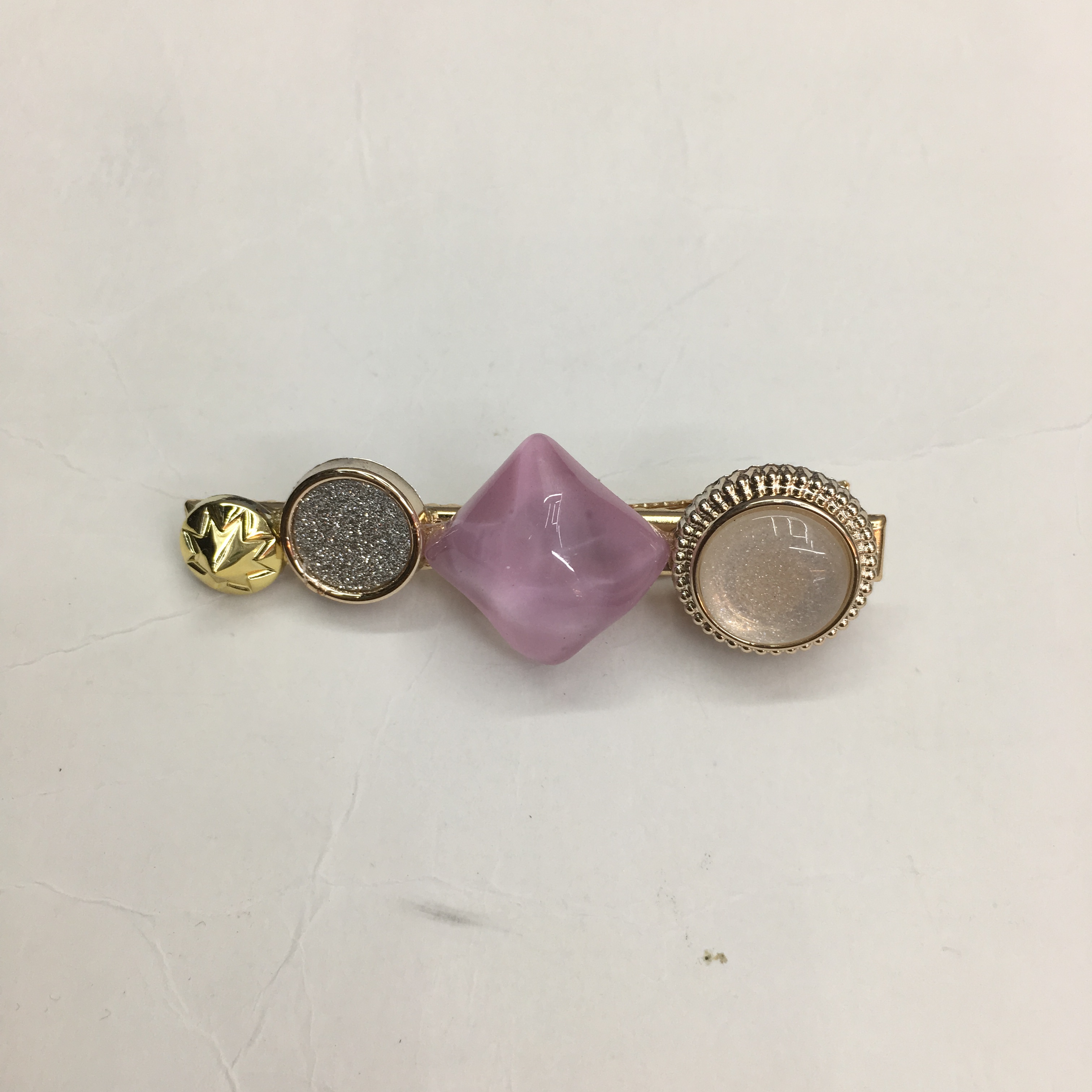 气质夹子头饰韩国甜美刘海边夹简约少女鸭嘴夹几何造型细节图