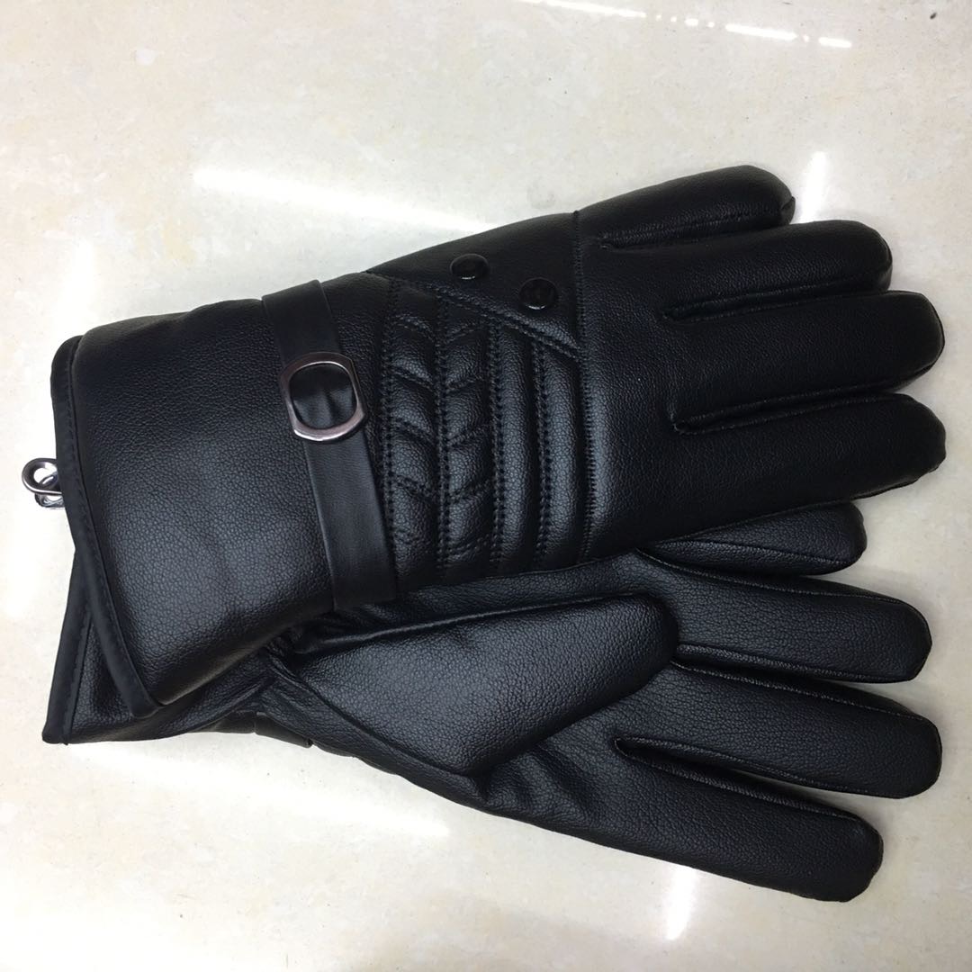 Warm gloves, men's winter thickened waterproof and windproof cotton gloves, Korean version outdoor cycling and skiing gloves