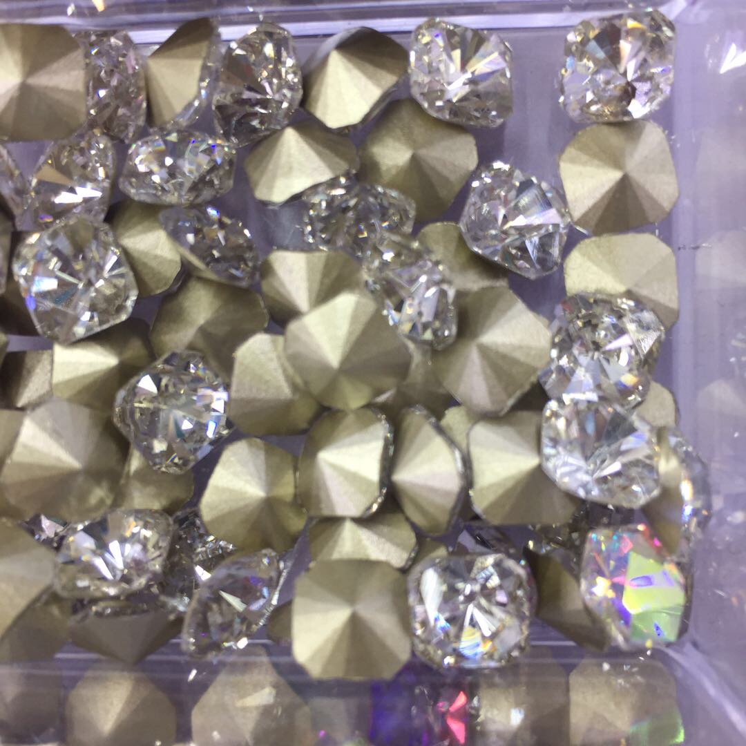 Crystal Accessories Semi-Finished Products Manufacturers Direct Spot Supply Heyuan Specification drawing