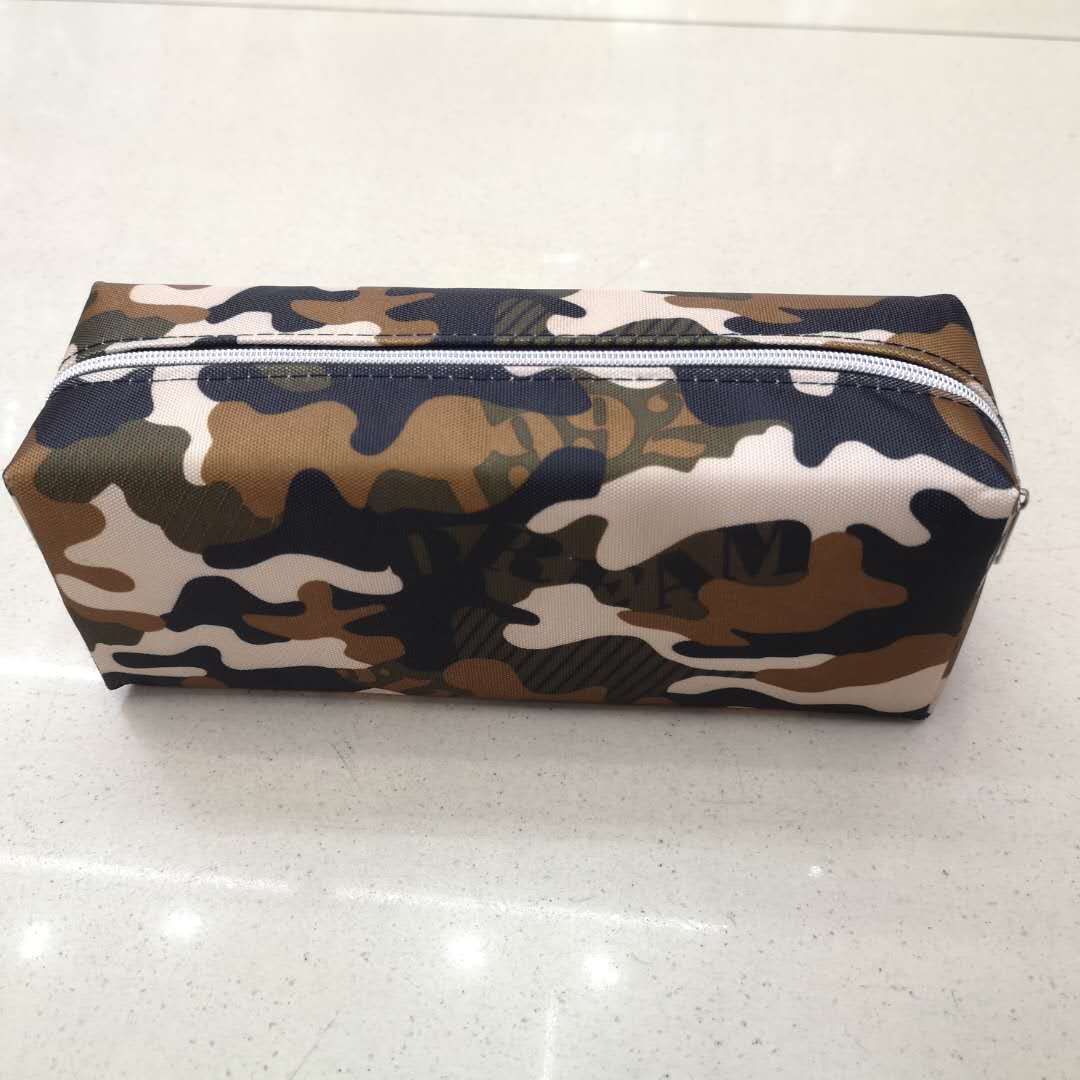 Capacity Primary School Boys Pencil Case Stationery Bag Can Be Customized Logo Multi-Function Pen Case Stationery Storage Box Ruler Pen Bag