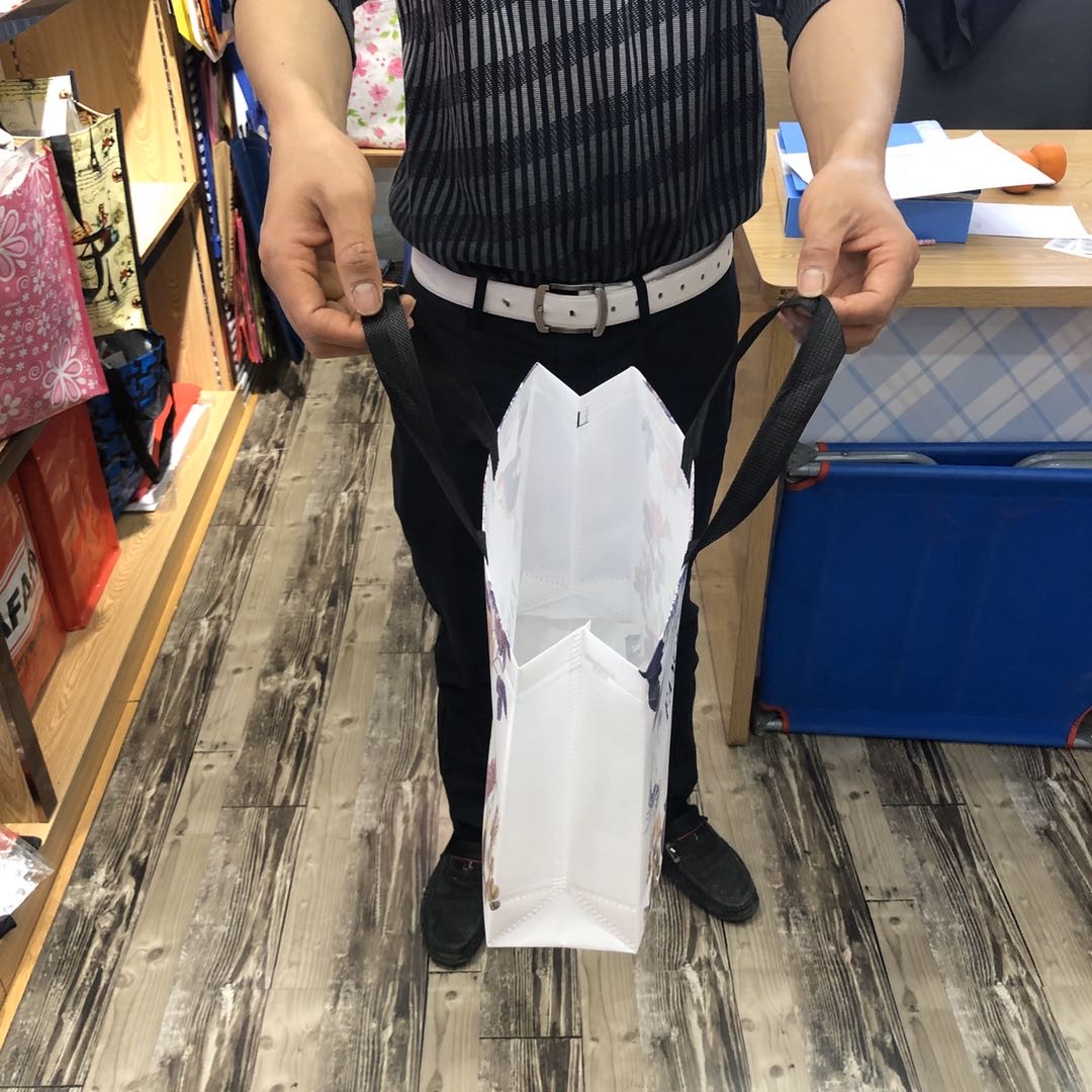 打包袋装被子的袋子收纳袋衣服整袋彩色购物袋细节图