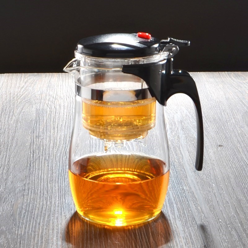 飘逸杯泡茶壶耐热玻璃可拆洗花茶壶茶道玲珑杯冲茶器红茶具过