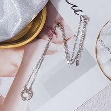 韩版时尚个性项链小众设计风格锁骨链