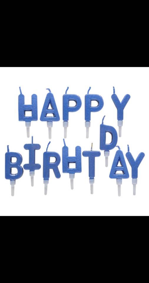Manufacturers Wholesale Electroplated Happy Letter Wax Cake Decorative Candles Creative Children's Birthday Candles Custom Wholesale details Picture
