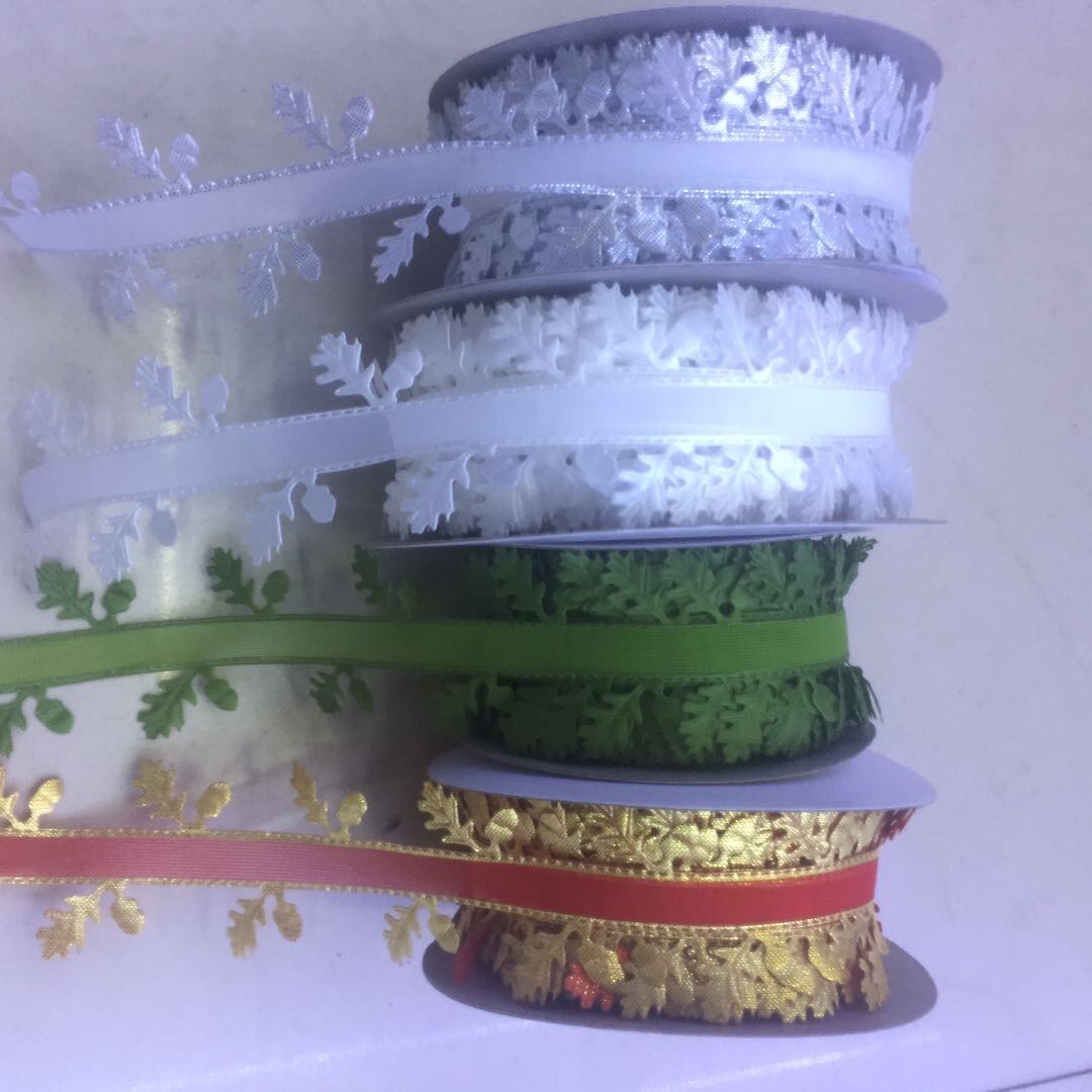 Vegetation mesh webbing Christmas gift box webbing accessories decoration