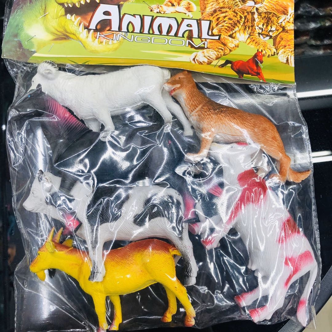 弹胶农场系列弹胶奶牛弹胶绵羊羚羊