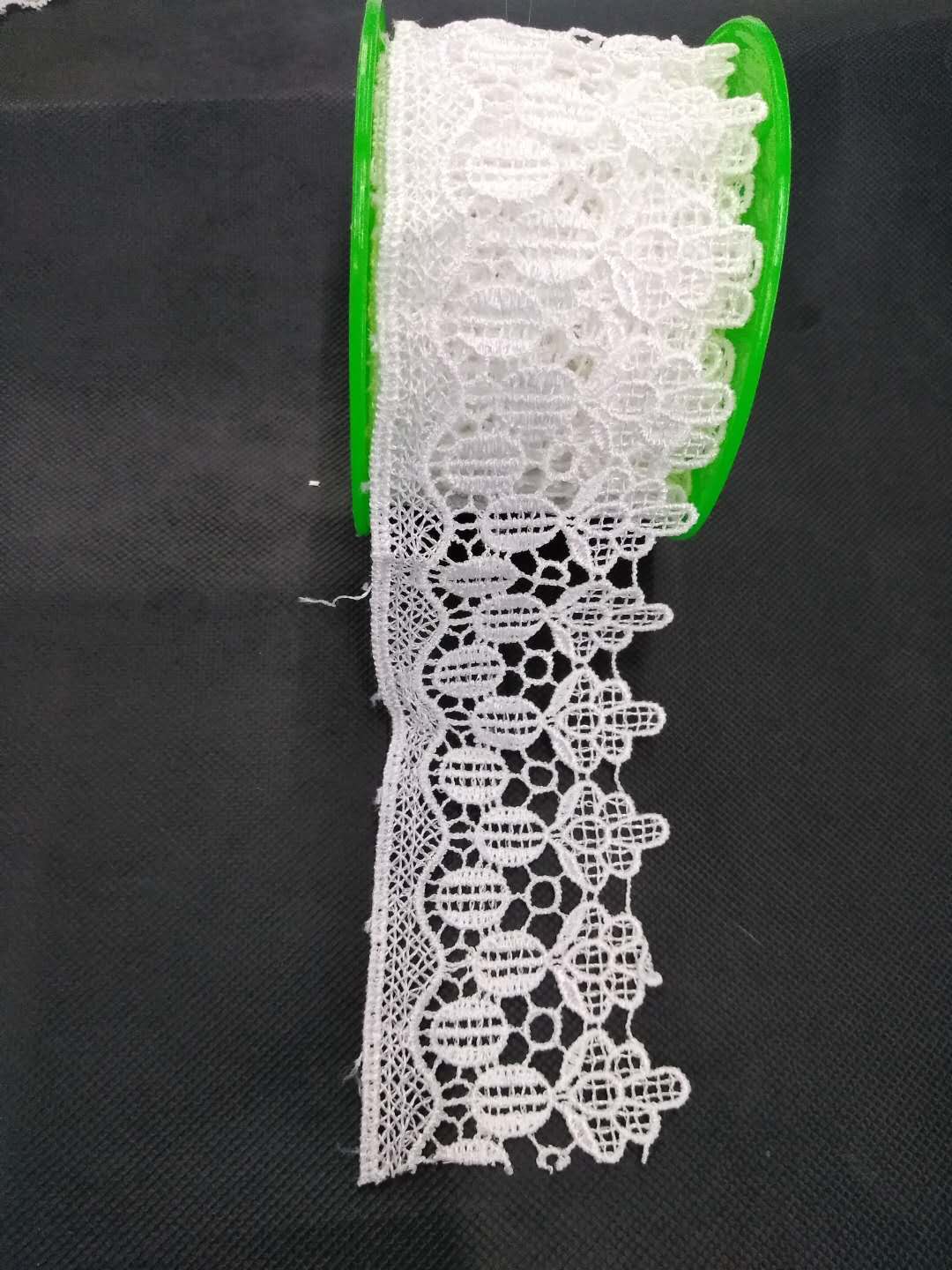 Lace, milk silk lace, water-soluble embroidery lace, clothing, curtains, home soft furnishings, DIY home lace Specification image