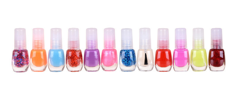 新款女持久车厘子网红款流行色带亮粉美甲店指甲油QY-06