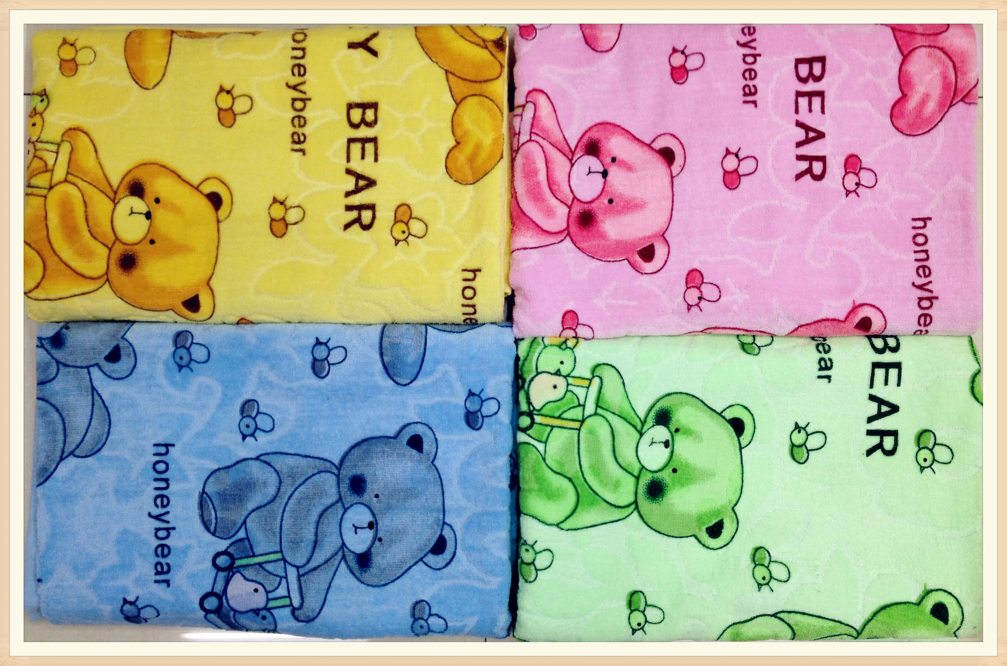 Printed towels, pure cotton colored striped thickened absorbent face towels, face wash towels, gift towels, labor protection, wholesale and customization LDGO Specification image