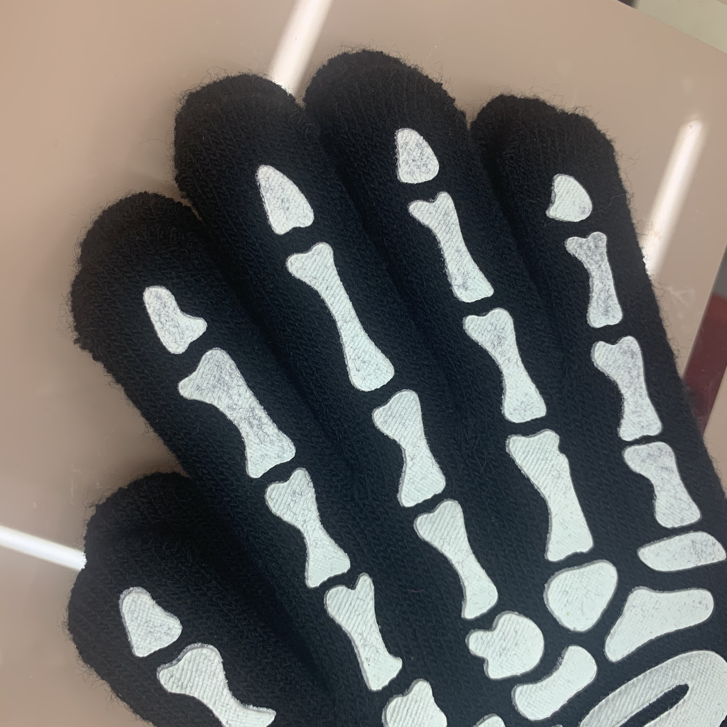 Touch Screen Magic Gloves Plus Fleece Thickened Driving Knitted Cotton Wool Line Winterproof Warm Cycling Men And Women Autumn And Winter details Picture