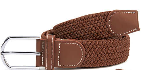 Men's Japanese-style pin buckle classic antique and nostalgic belt details Picture