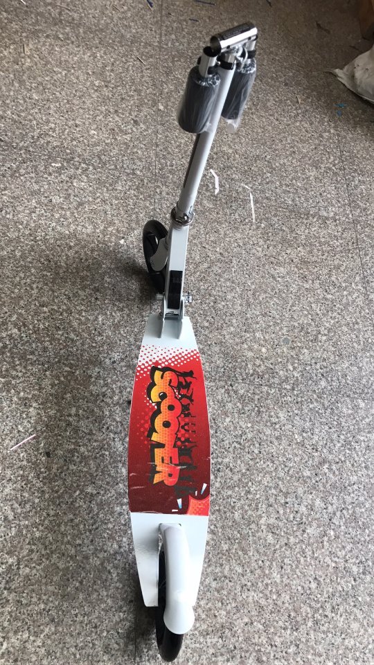 JX-24AT型钢架喷漆儿童滑板车成人滑板车