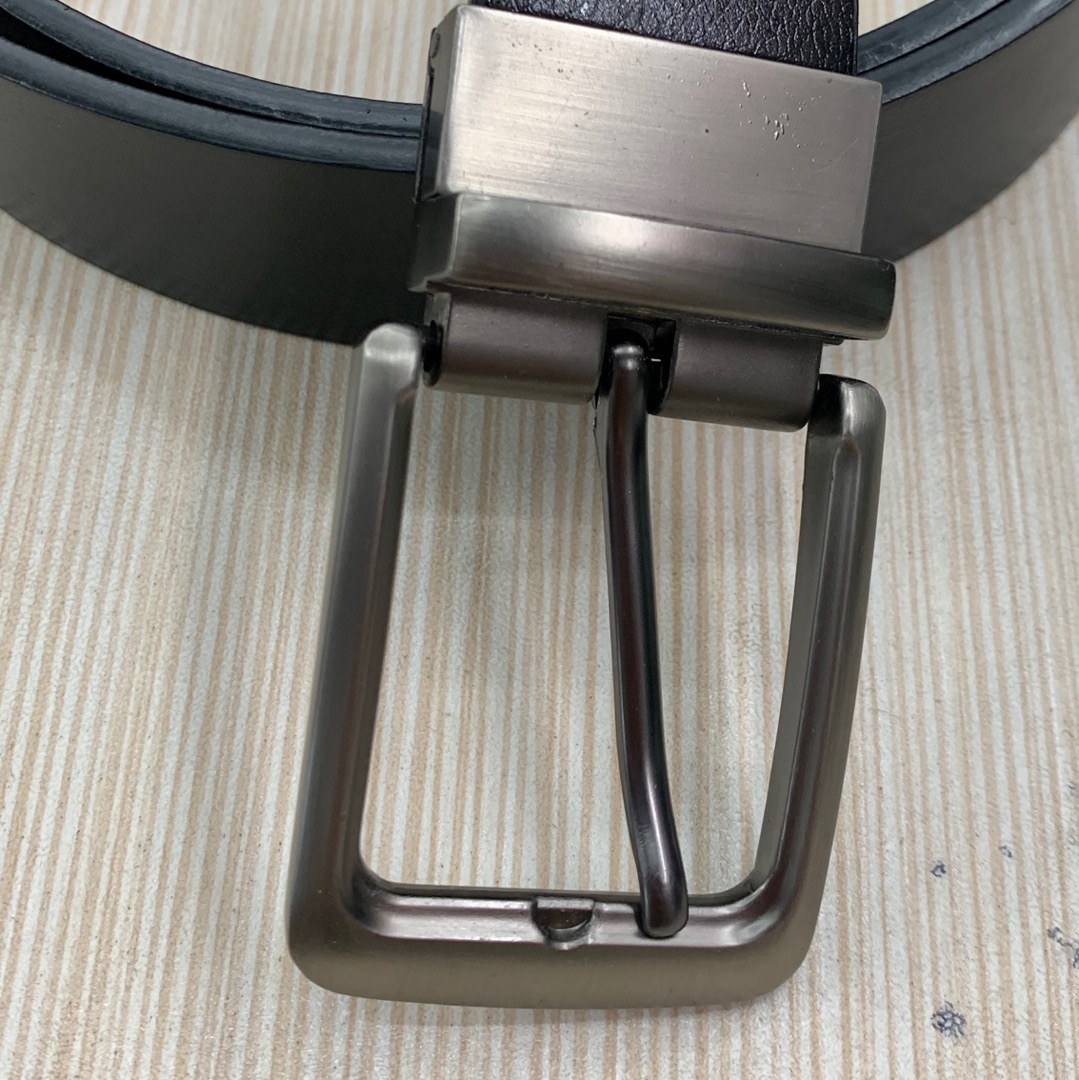 Men's Pu Belt Business Pin Buckle Belt details Picture