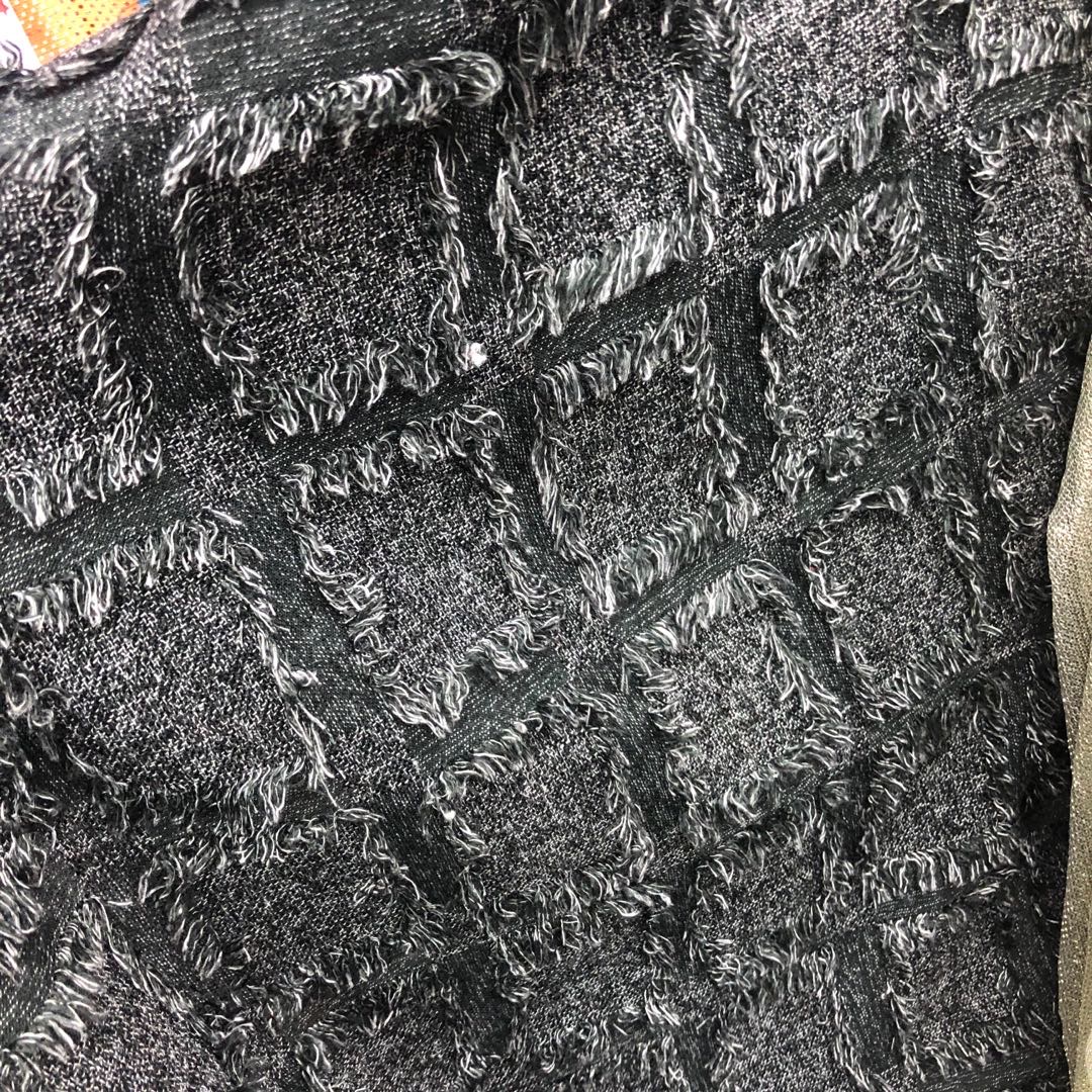 混色毛毛布面料布料多色服装辅料