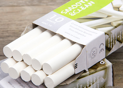 10 pieces of chalk from Ally Children's dust-free chalk blackboard Pen Specification image