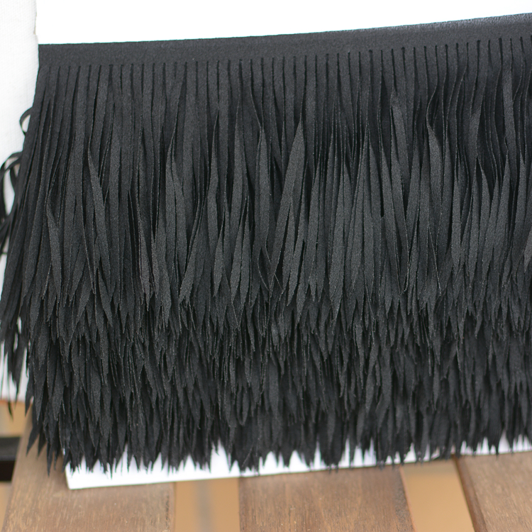 Stage lace accessories, Latin dance tassel lace, chiffon ribbon details Picture