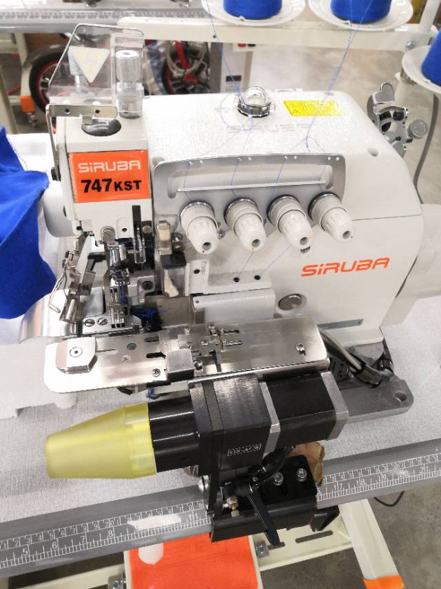Silver Arrow Four-wire Overlock Machine 747kst details Picture
