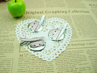 Diy jewelry brooch accessories 2.5 Environmental protection testing of dual-use brooches with support and clip can pass European standard wholesale thumbnail