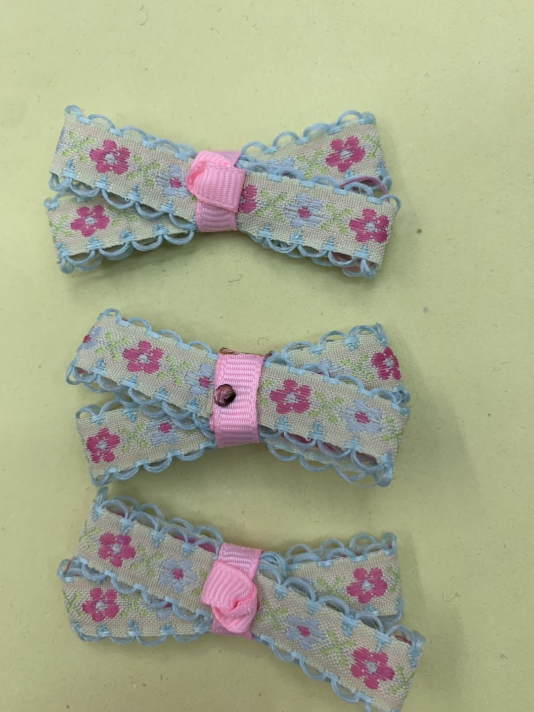 Ribbon bow, clothing and hat decoration, hair accessory packaging decoration Specification image
