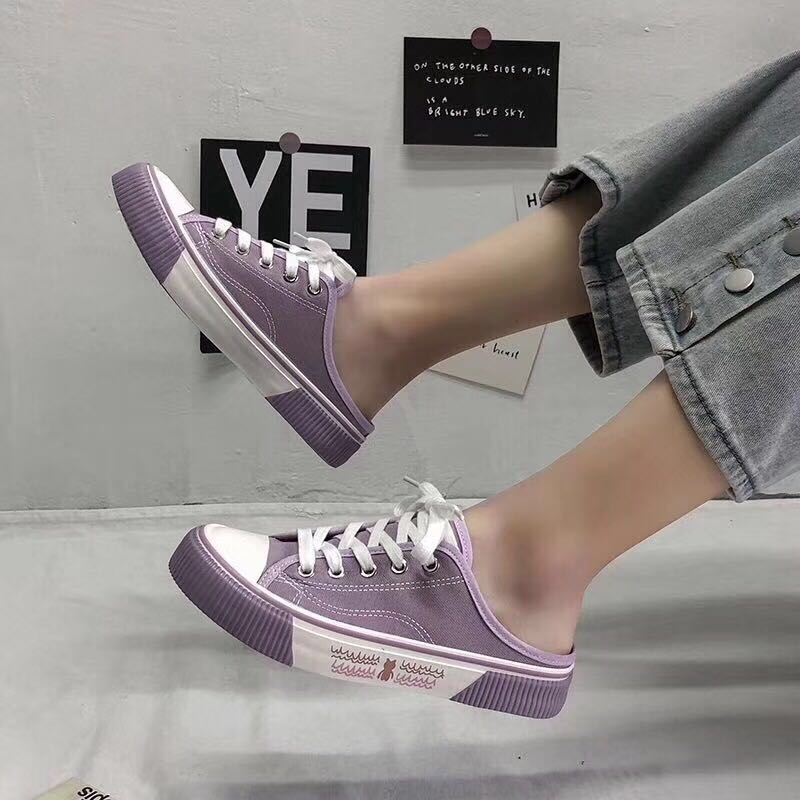 清新淡雅帆布鞋详情图3