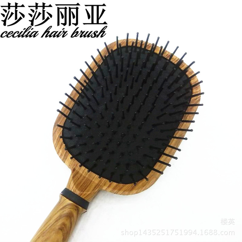 We offer a wide range of hair care products in stock, including wood-grain imitation large board massage combs, large board best-selling airbag combs, and factory direct sales of large combs details Picture