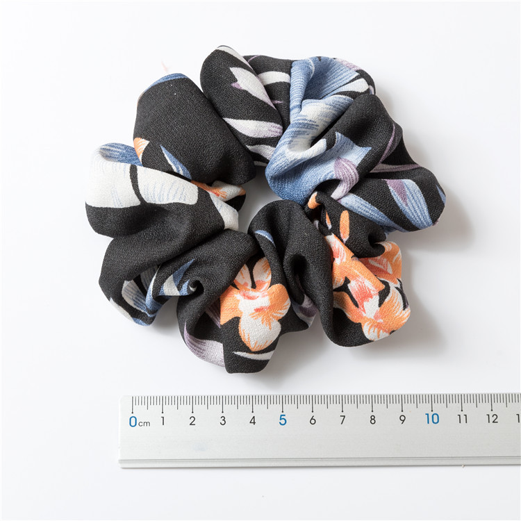 Nueva versión coreana paño de pelo rizo floral fresco elástico elástico rizo de intestino grueso fuente transfronteriza mujer cabeza adornos Specification image