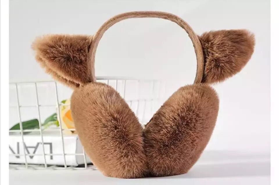 保暖女学生可爱韩版猫耳朵耳罩猫耳朵耳罩耳套 冬季 保暖