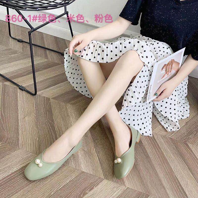 860-1 Kay Crown 2020 New Women's Soft Leather Shoes Specification drawing