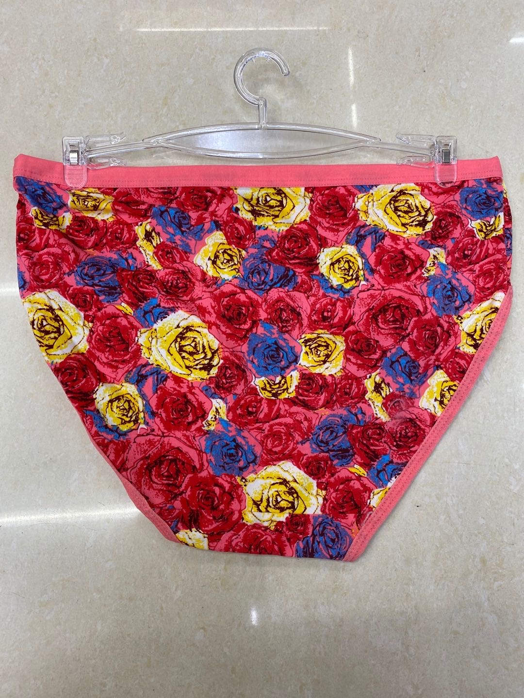 Watermelon Red Ladies Cotton Antibacterial Inner Crotch Printing Big Size Series Products details Picture
