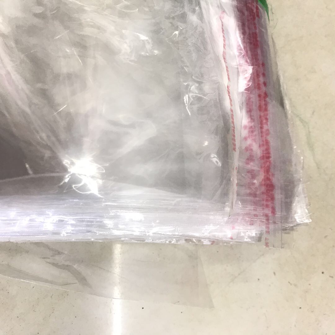 Transparent Plastic Bag Food Bag Customized Document Bag Fresh-Keeping Packaging Bag details Picture