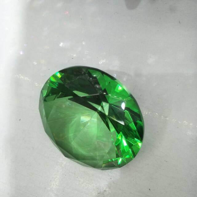 水晶工艺品仿真玻璃钻石道具锥形摆件产品图