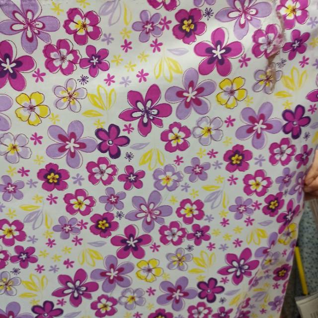 仿棉印花小菊花花纹用于服装类面料图