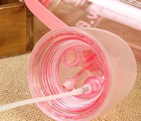 塑料喷雾杯水杯学生儿童茶杯送人礼物产品图