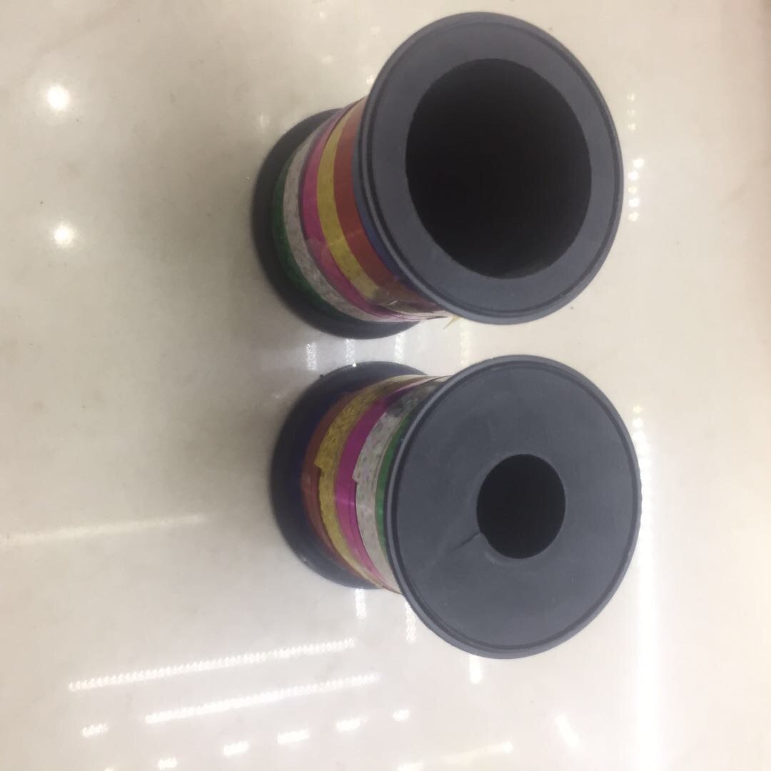 pp彩带复合彩虹膜彩带拉花橄榄球卷卷花产品图