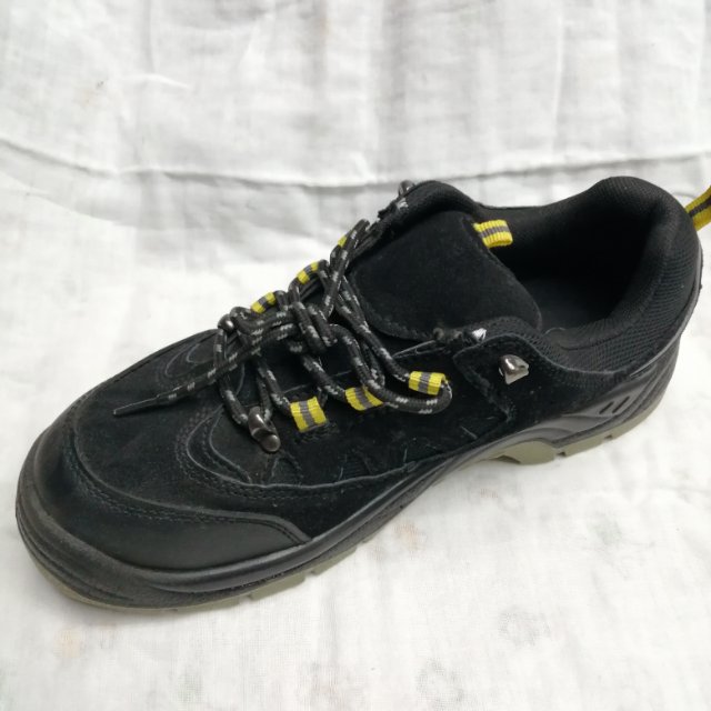 系带耐穿劳保鞋钢包头防砸安全鞋绝缘鞋耐油工作皮鞋防护鞋细节图