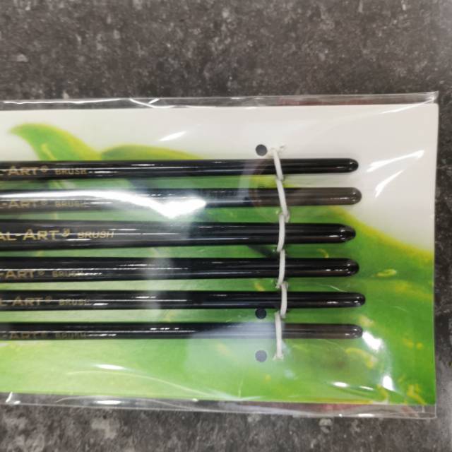 Watercolor chalk nylon bristle watercolor painting wolf-hair oil brush set paint brush Specification image