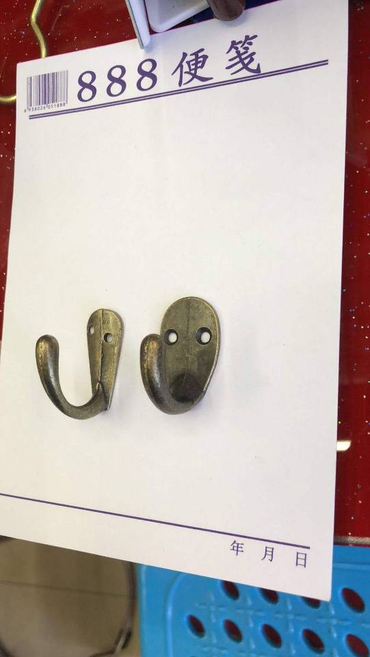 Custom-made antique bronze wall decoration hooks and retro creative iron hooks Specification image