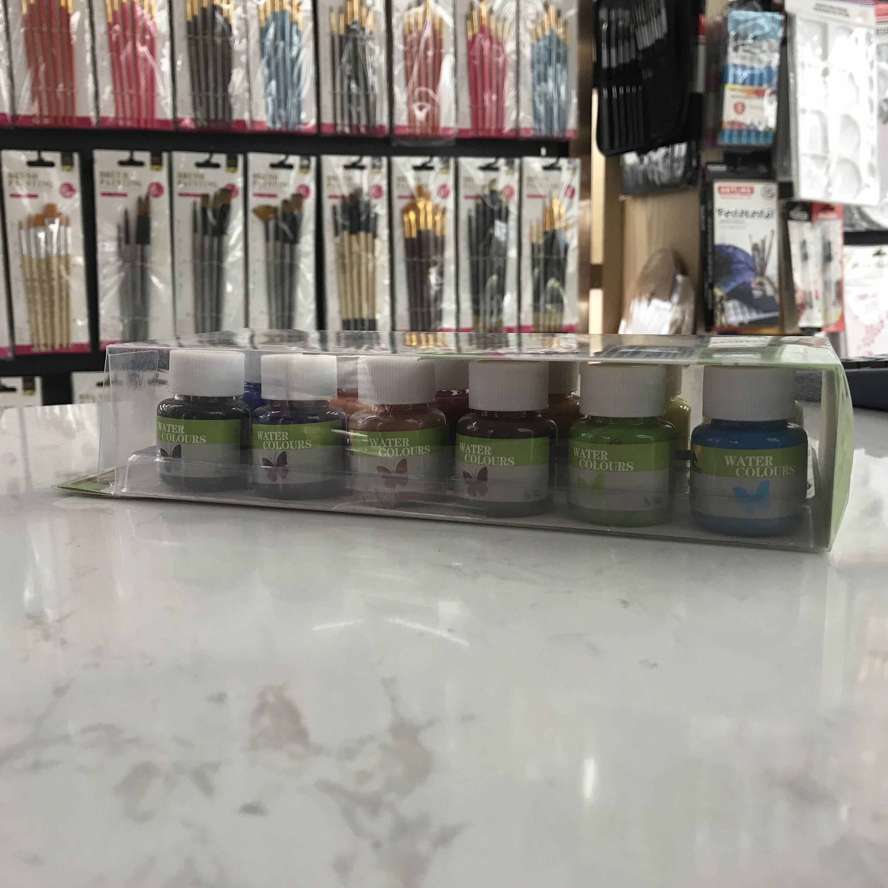 Watercolor paint set, 25ml can, 12 colors, a special watercolor painting tool for professional art students and beginners details Picture