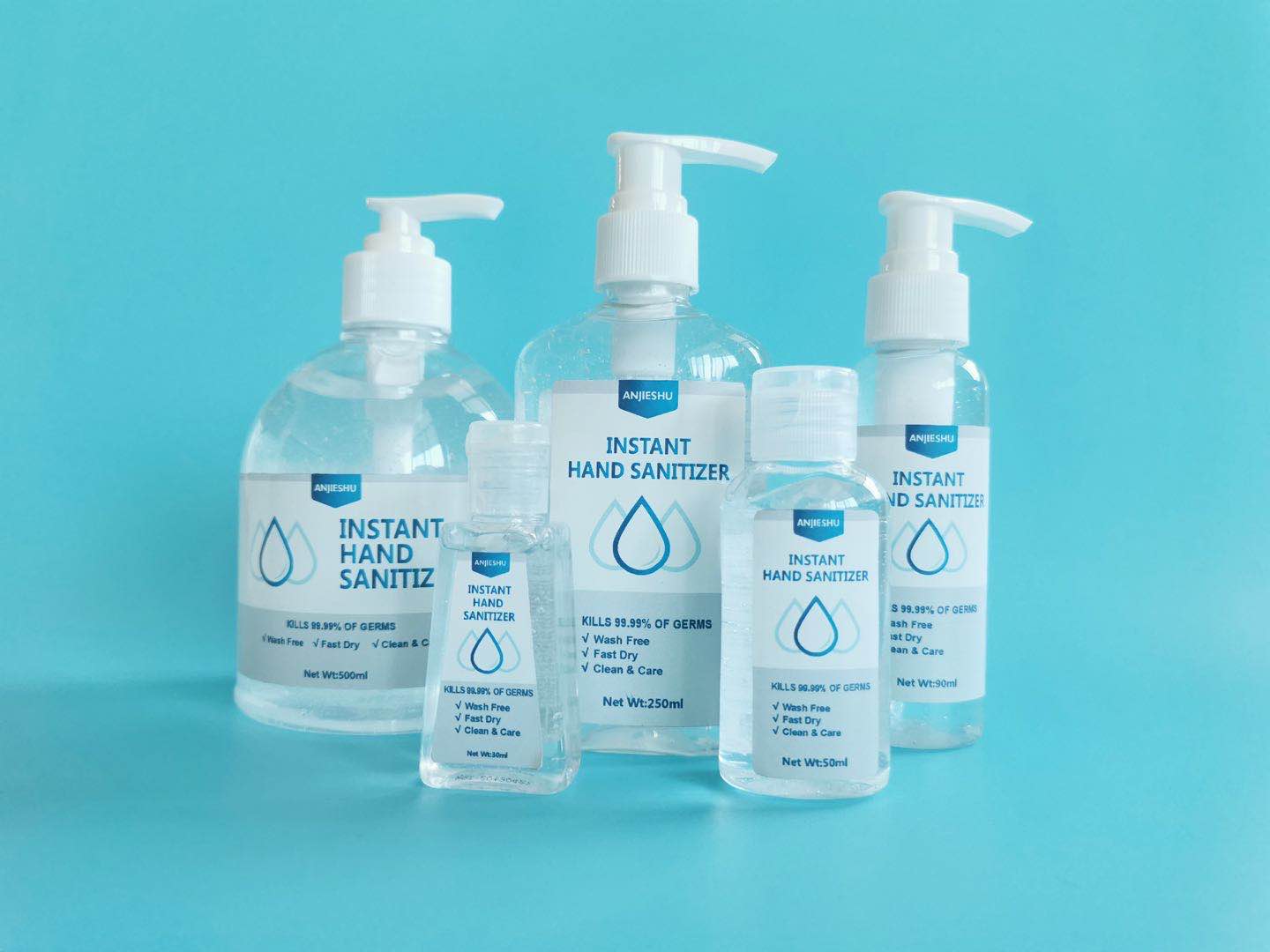 免洗凝胶洗手液-翻盖