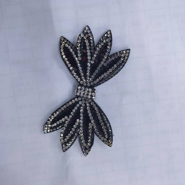 印度丝刺绣布贴定制高档印度绣手工制服金属丝印度丝绣花徽章