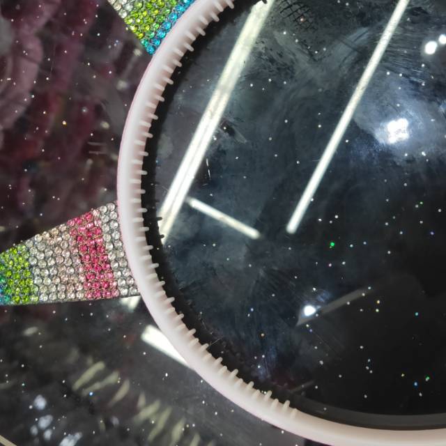Colorful Headband Children's Headband Diamond Headband Girls' Headband Show Headwear Specification drawing