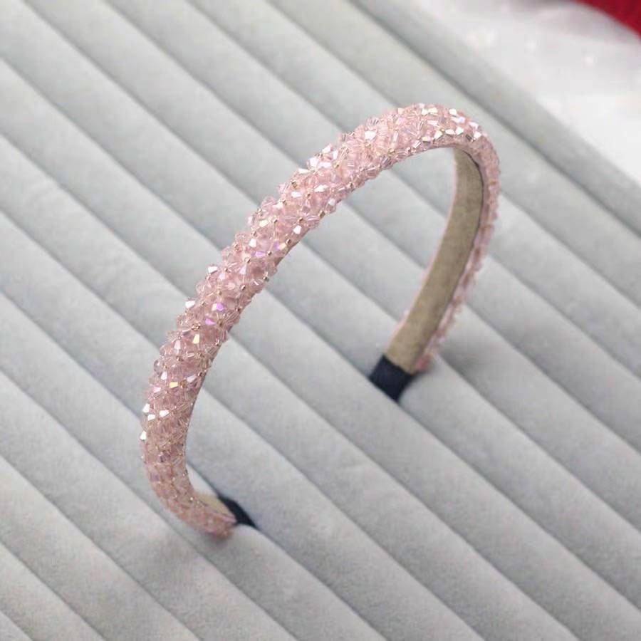The new Korean version of the hair band, crystal hair band, Korean versatile hair clip, wide edge, simple and exquisite hair band, bath tray, hair wonder, hair band, headwear, accessory, hair tie, hair band, hair clip