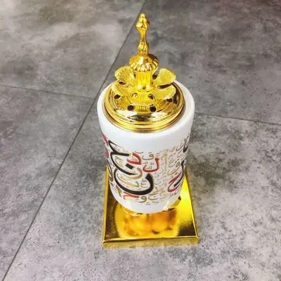 European Incense Burner Incense Burner Creative Retro Kiln Glaze Ceramic Incense Burner Color Ceramic Incense Burner Tabletop Decoration