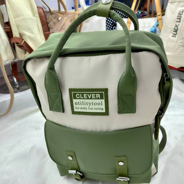 C005女士双肩旅行包时尚手提包1101