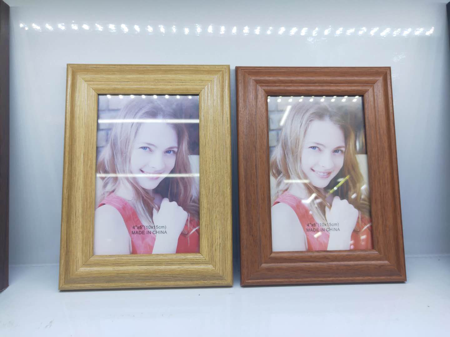 欧式棕色实木相框7寸 8 10 12寸 A4创意相架木制画框桌摆台 挂墙